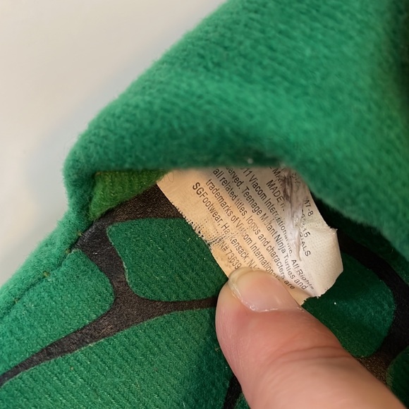 Teenage Mutant Ninja Turtle Slippers Size Medium 7-8 - Picture 4 of 12